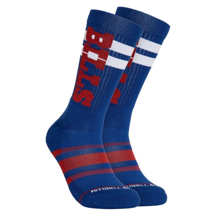 Buffalo Bills Lateral Crew Socks