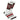 San Francisco 49ers Lateral Crew Socks - White