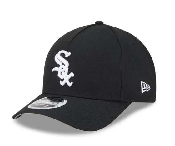 Chicago White Sox New Era Game Player Replica 9FORTY M-Crown Hat - Black