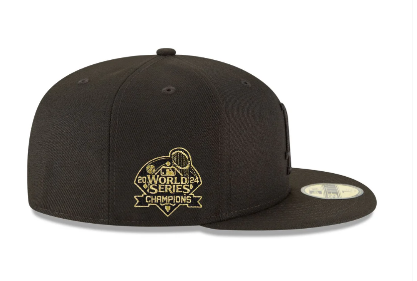 Los Angeles Dodgers 2024 World Series Champions Black on