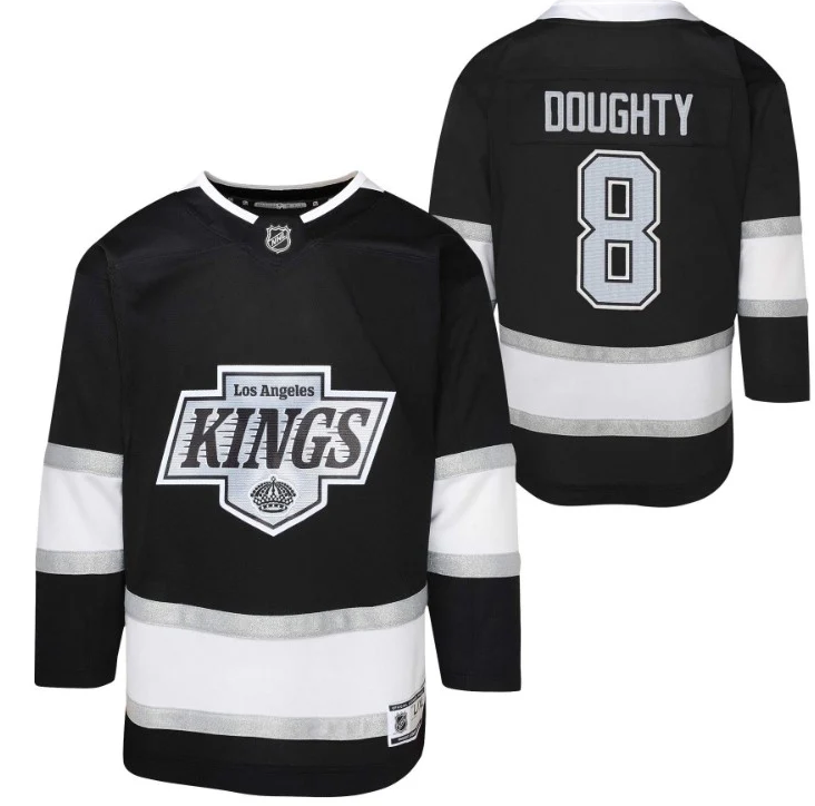 Los Angeles Kings Youth Drew Doughty Premier Home Jersey