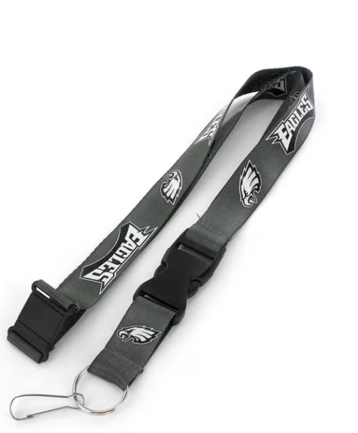 Philadelphia Eagles Team Lanyard - Charcoal ***