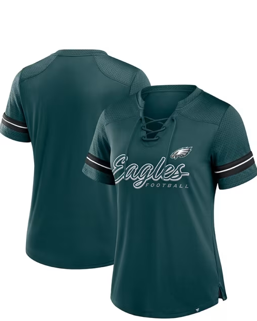 Philadelphia Eagles Women's Play Script Fashion Top ***