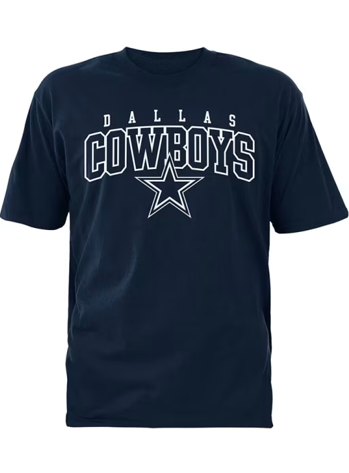 Dallas Cowboys Men's Fleming Outline Script T-Shirt