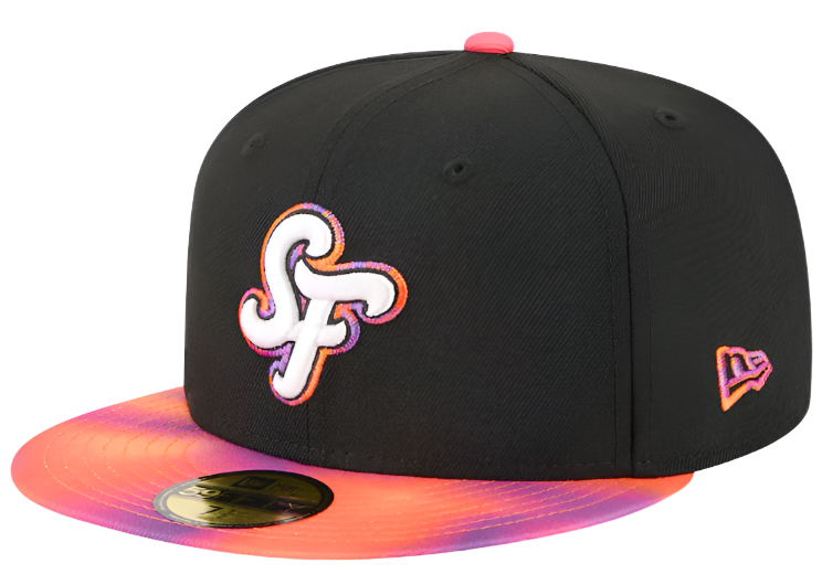 ☆New Era☆ MLB San Francisco Giants Team Logo Man to Man Da San Francisco Giants New Era 3X WS Champions Snapback Cap