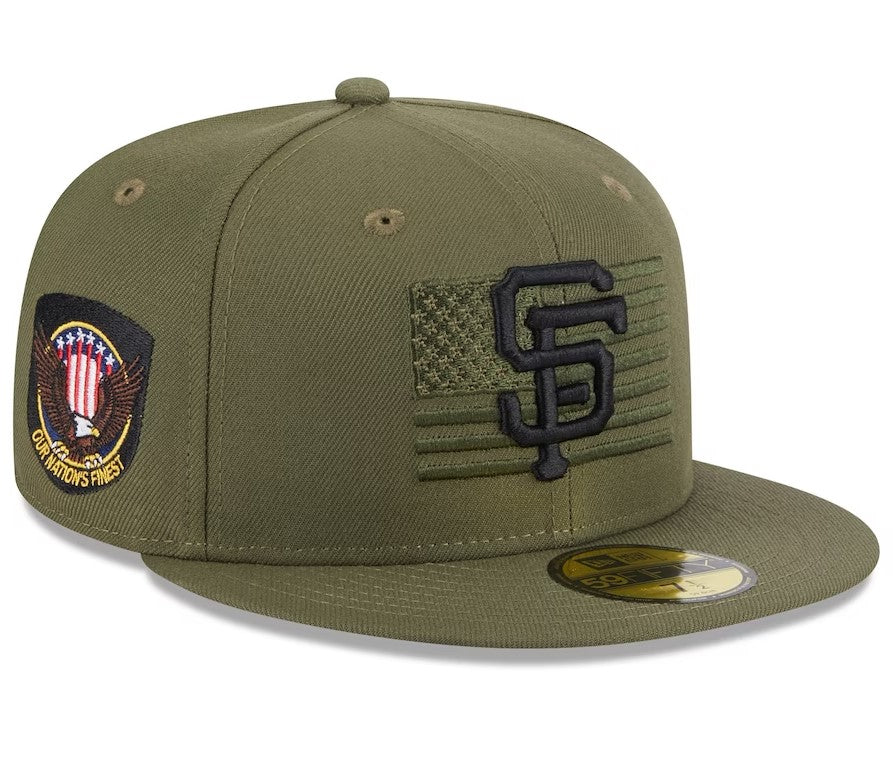 San Francisco Giants 2023 Armed Forces Day 59fifty Fitted Hat