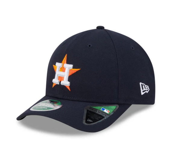 Houston Astros New Era Game Player Replica 9FORTY M-Crown Hat - Navy