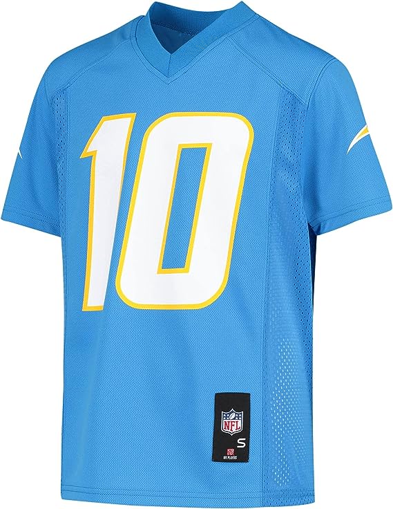 Los Angeles Chargers Baby Blue Youth Herbert Jersey