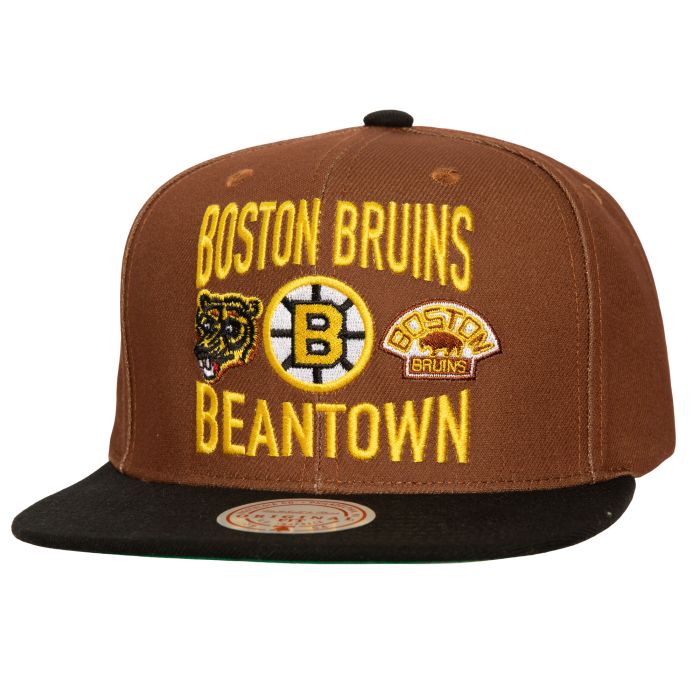 Boston Bruins Vintage City Love Mitchell & Ness Snapback Hat