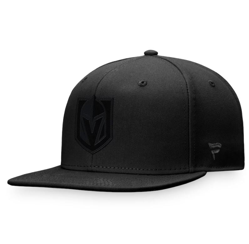 Vegas Golden Knights Tonal Fitted Hat - Black