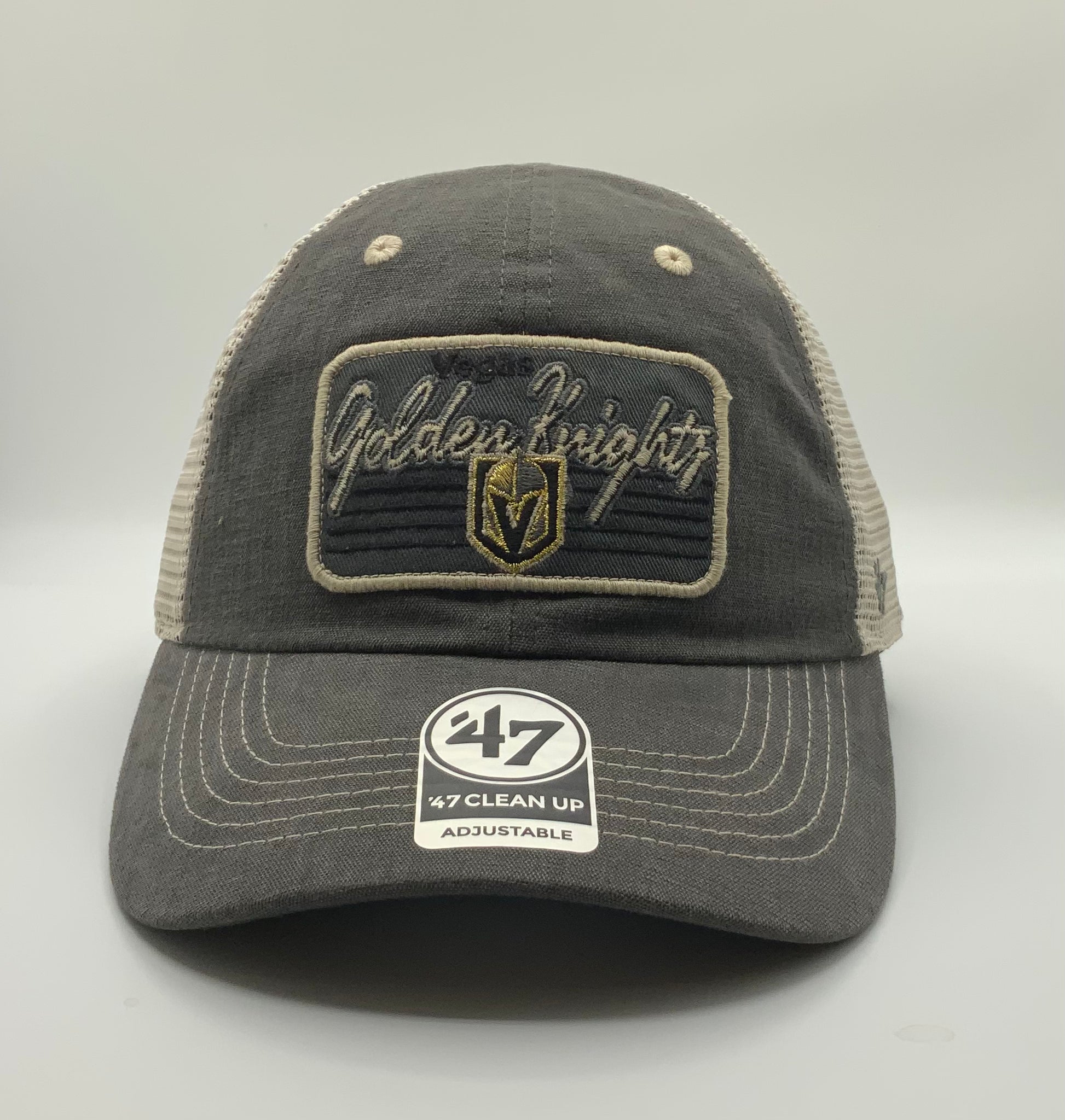 New Jersey Devils '47 Alternate Logo Clean Up Adjustable Hat - Black