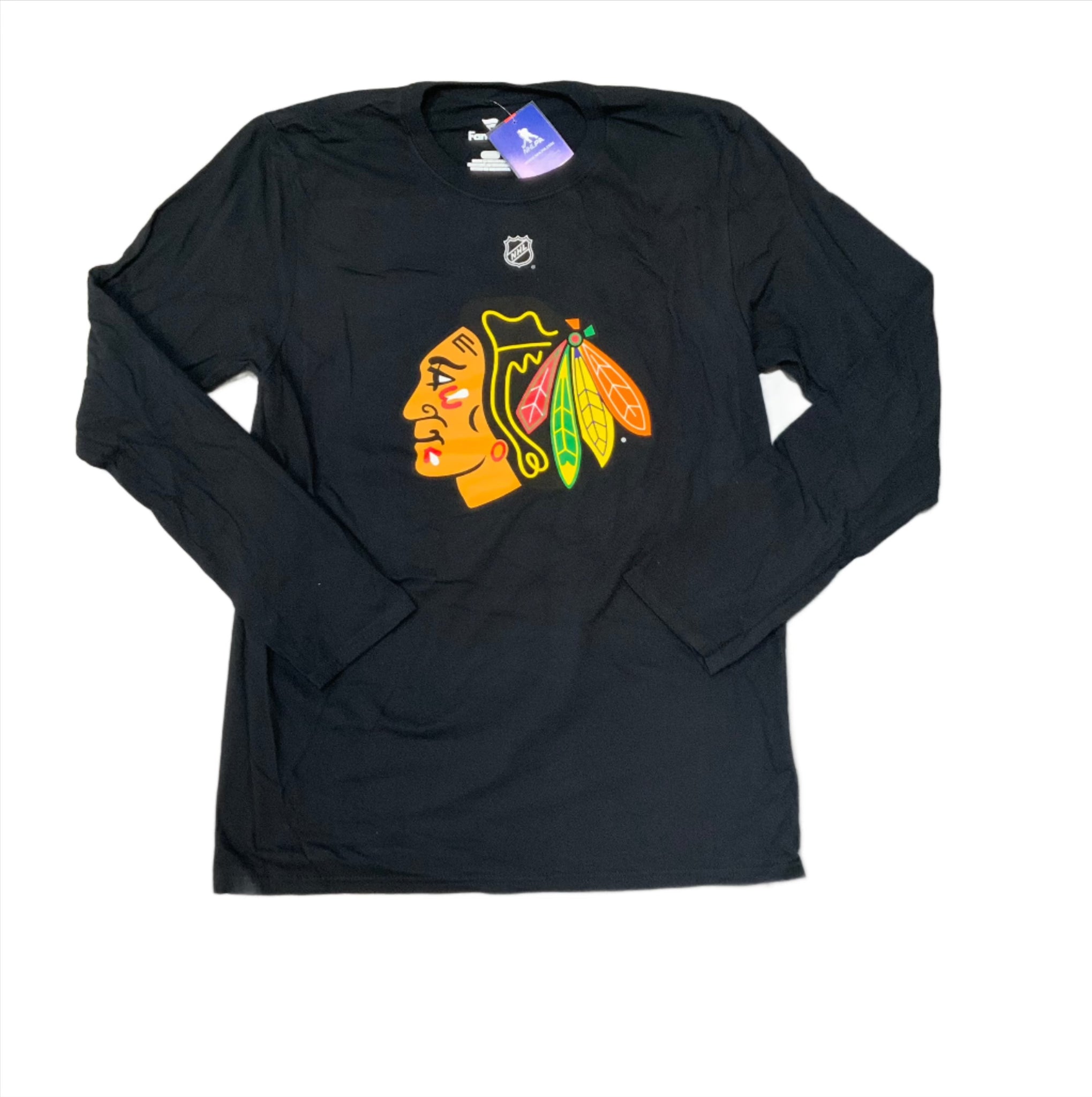 Chicago Blackhawks Connor Bedard  2023 NHL Draft Authentic Stack Player Name & Number T-Shirt