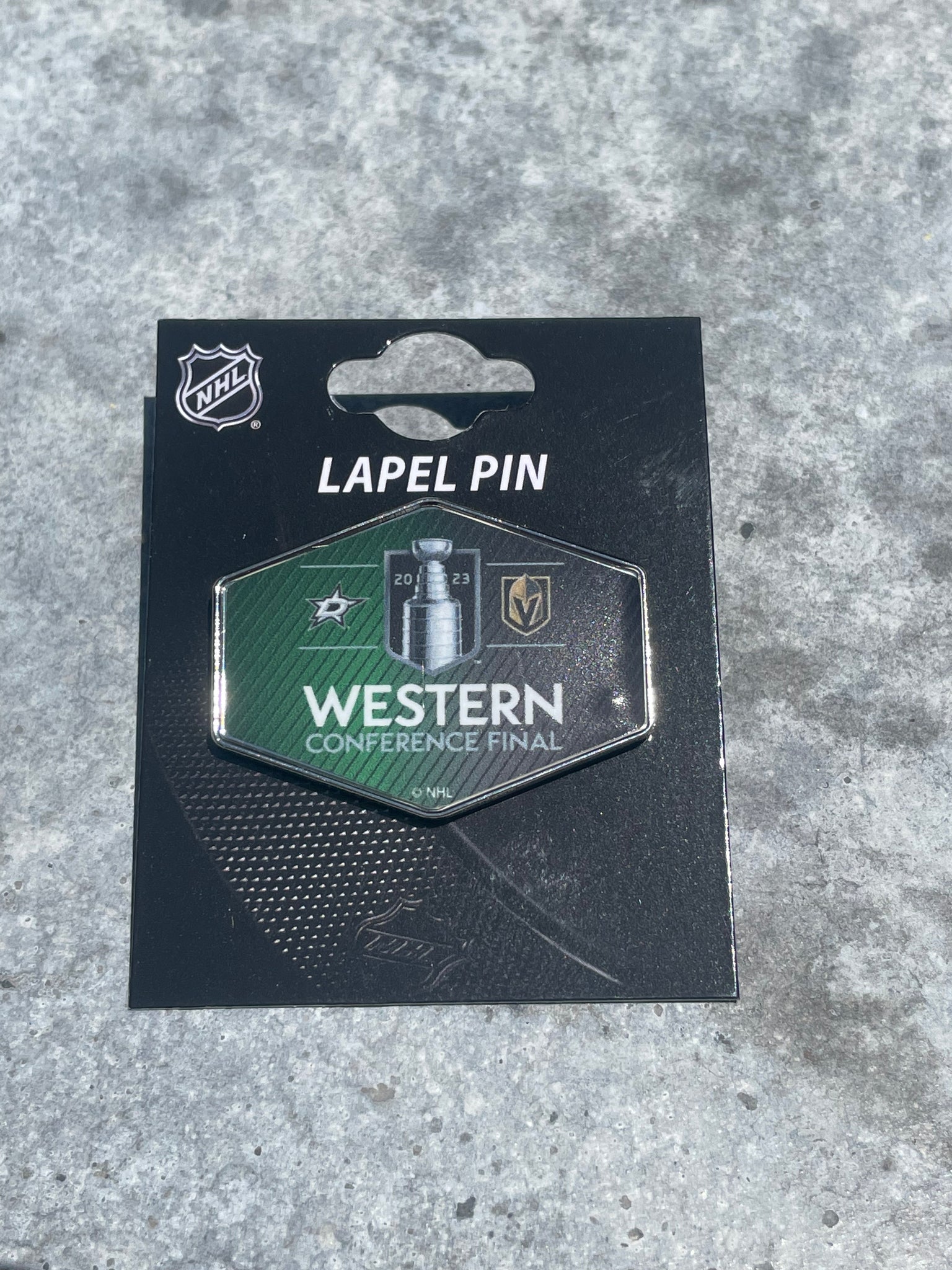 Vegas Golden Knights vs Dallas Stars 2023 Western Conference Finals Dueling Pin