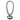 New York Jets Oversized 3D Foam Logo Fan Chain Necklace - Silver Chain