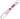 Vegas Golden Knights Wristlet Lanyard - Pink