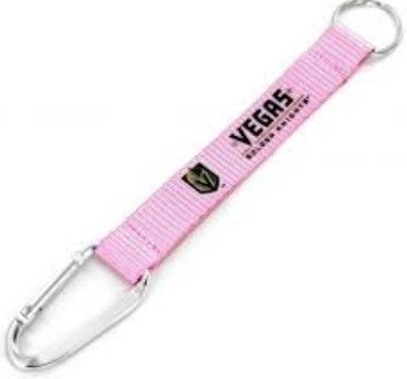 Vegas Golden Knights Wristlet Lanyard - Pink