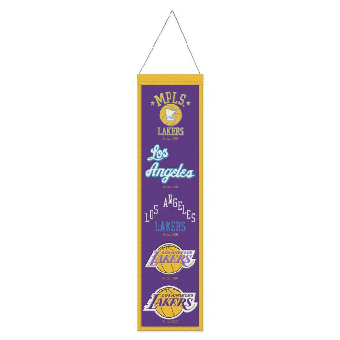 Los Angeles Lakers Evolution 8" x 32" Wool Banner