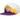 LSU Tigers Mitchell & Ness Paintbrush Snapback Hat - Purple/White