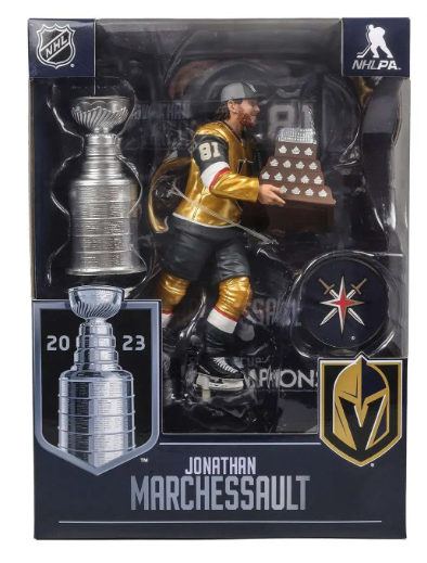Vegas Golden Knights Johnathan Marchessault Stanley Cup Champion 7-Inch Scale Posed Figure