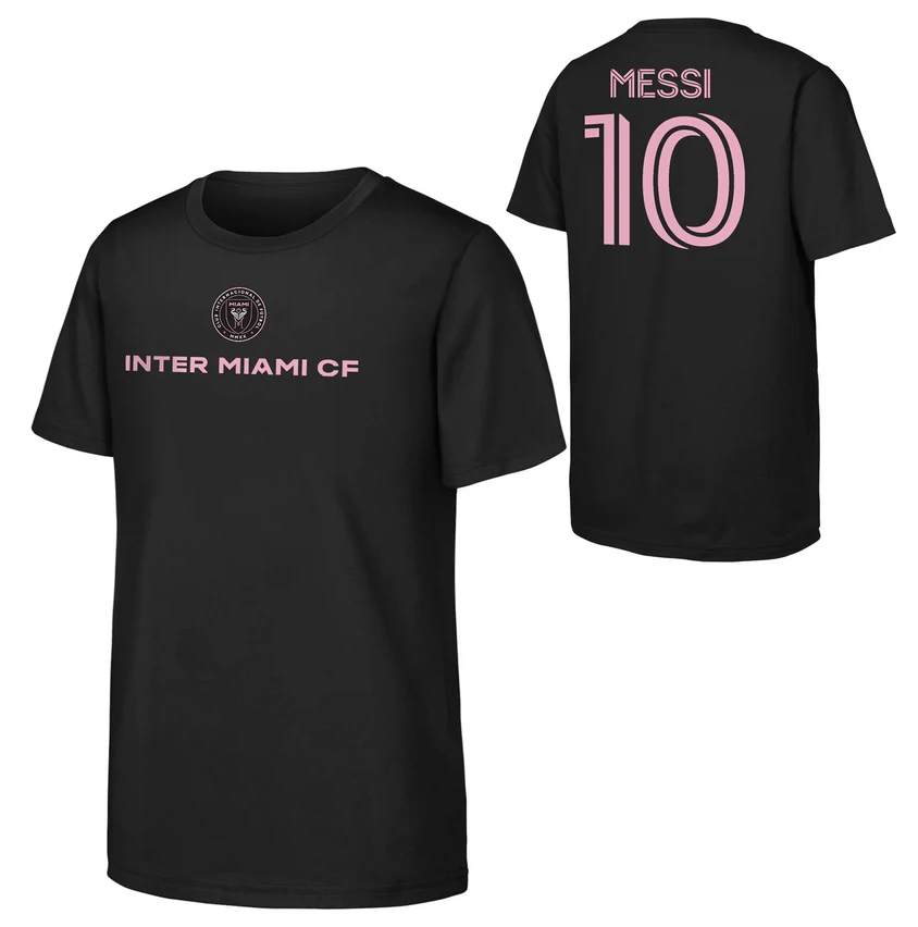 Inter Miami Outerstuff Youth Lionel Messi Name & Number T-Shirt