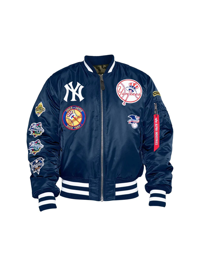 New York Yankees Alpha Industries x New Era Reversible Jacket ***