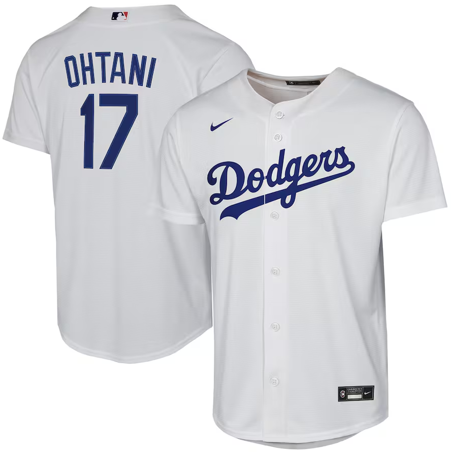 Shohei Ohtani Los Angeles Dodgers Nike Youth Home Replica Player Jersey - White ***