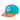 Miami Dolphins New Era 2026 NFL Draft On Stage Pre-Curved 9FIFTY Snapback Hat - Aqua/Orange