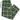 Green Bay Packers Men's Ledger Flannel Pajama Pants - Green