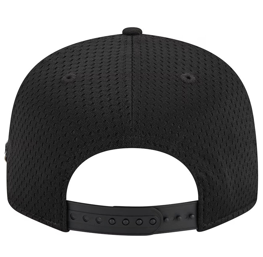 San Diego Padres New Era 9FIFTY Black Post Up Pin Snapback