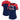 New England Patriots Women's Blitz & Glam Lace-Up V-Neck Jersey T-Shirt - Navy/Red