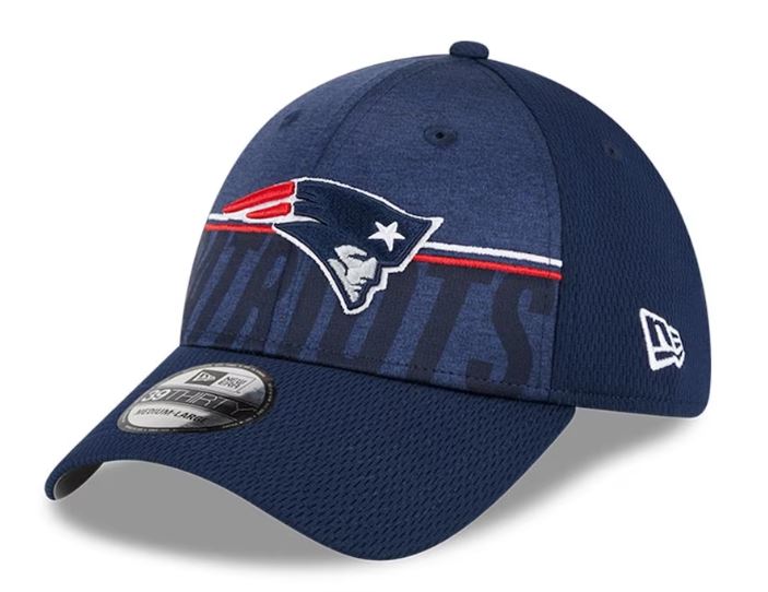 New England Patriots New Era 39THIRTY Training Camp 2023 Stretch Fit Hat