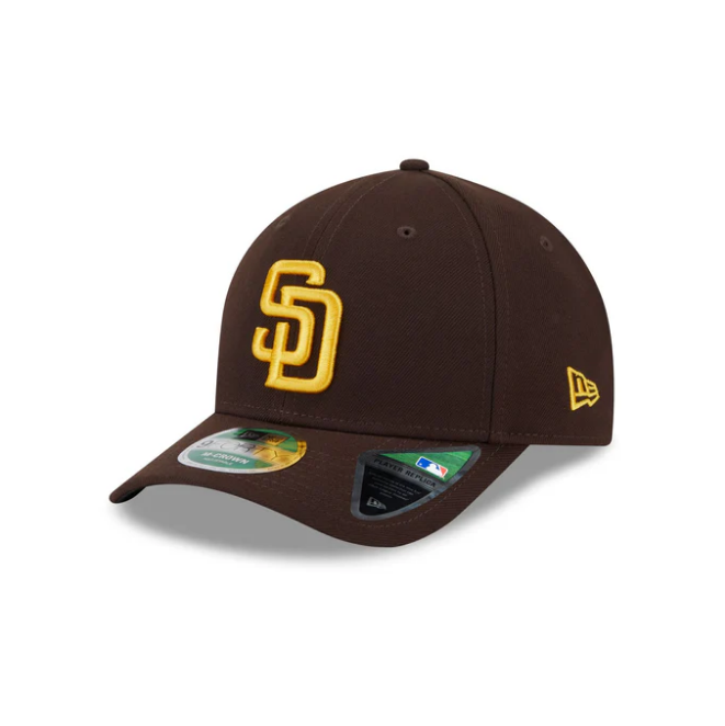 San Diego Padres New Era Game Player Replica 9FORTY M-Crown Hat - Brown
