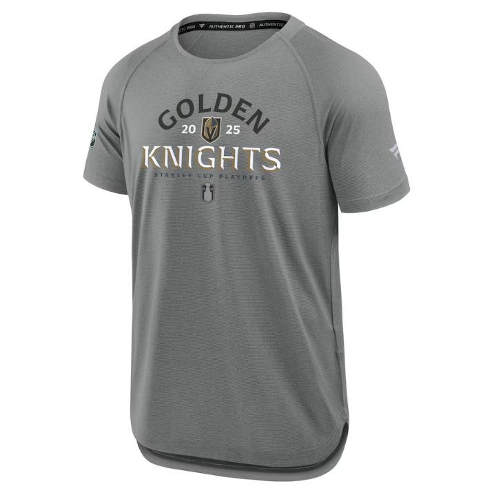 Vegas Golden Knights 2025 Stanley Cup Playoffs Pro Authentic T-Shirt - Mockingbird ***