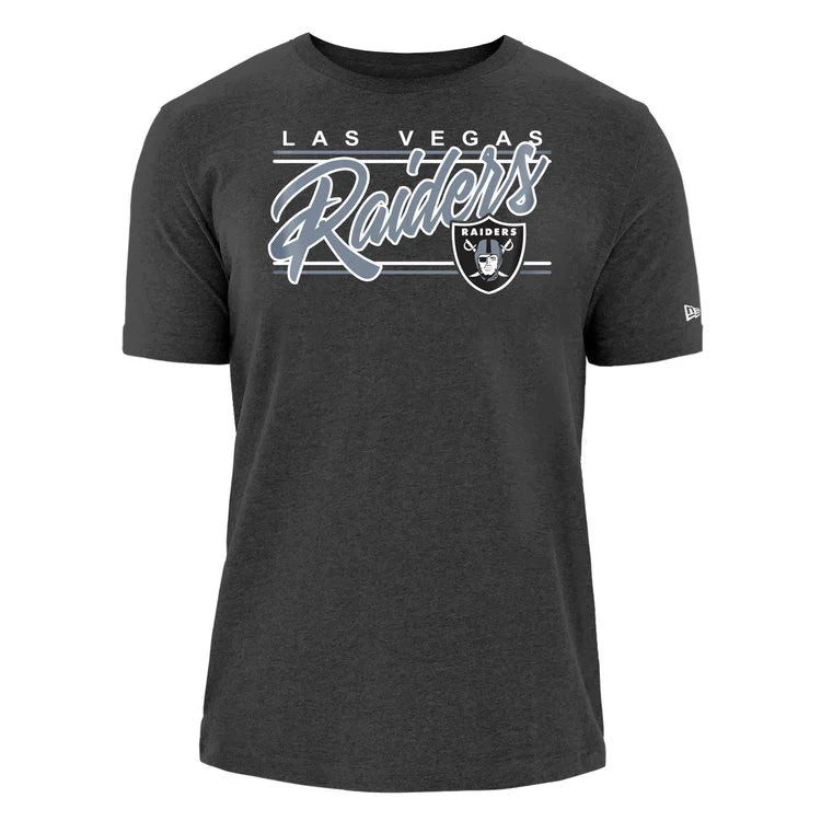 Las Vegas Raiders Silver Script T-Shirt