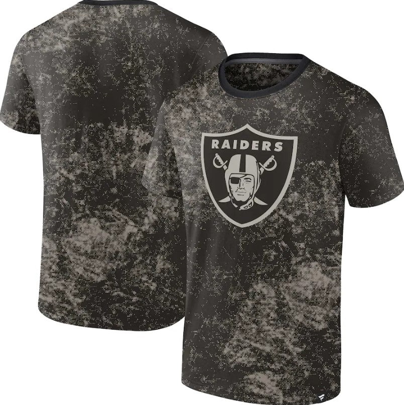 Las Vegas Raiders Shadow T-Shirt - Black
