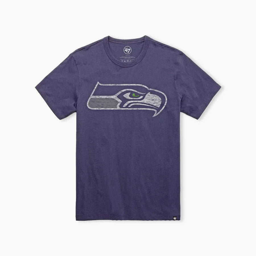Seattle Seahawks Atlas Blue Premier Franklin Tee Men