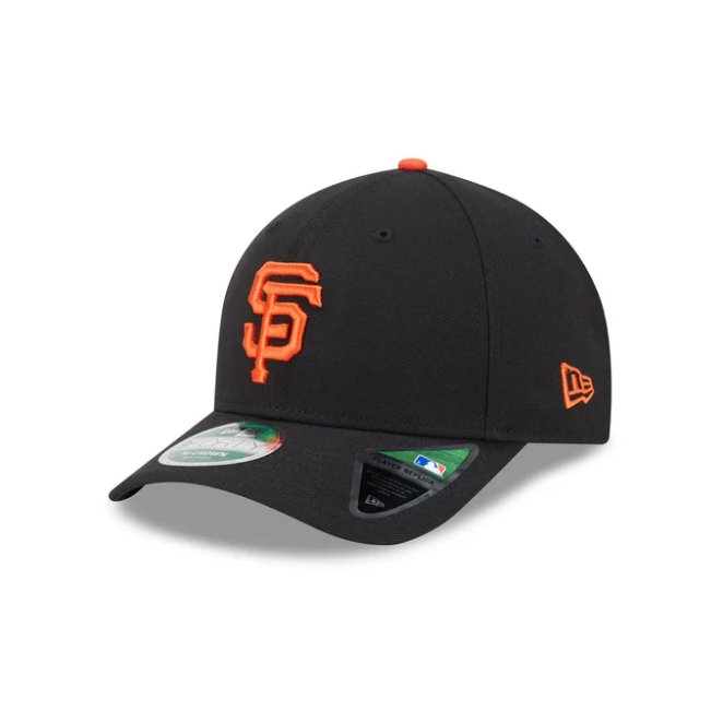 San Francisco Giants New Era Game Player Replica 9FORTY M-Crown Hat - Black