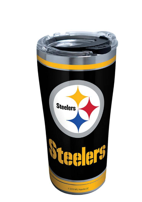 Pittsburgh Steelers Touchdown 20 oz. Stainless Steel Tumbler