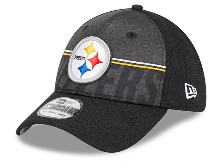 Pittsburgh Steelers New Era 39THIRTY Training Camp 2023 Stretch Fit