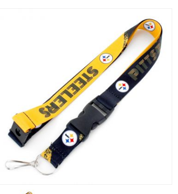 Pittsburg Steelers Cross Fade Lanyard