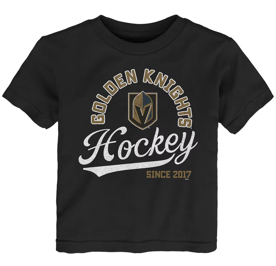 Vegas Golden Knights Toddler Take the Lead T-Shirt - Black