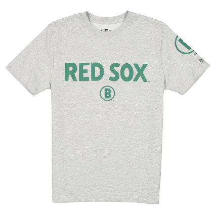 Boston Red Sox Men's 2025 City Connect 474 New Era T-Shirt - Grey