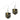 Vegas Golden Knights Dangle Earrings