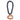 Chicago Bears Oversized 3D Foam Logo Fan Chain Necklace - Navy Chain