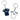 SEATTLE SEAHAWKS REVERSIBLE HOME/AWAY JERSEY KEYCHAIN