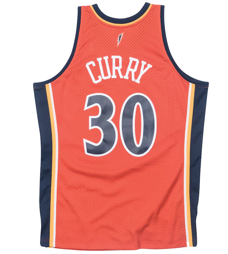 Golden State Warriors Alternate 2009-10 Stephen Curry #30 Mitchell and Ness Kids Jersey