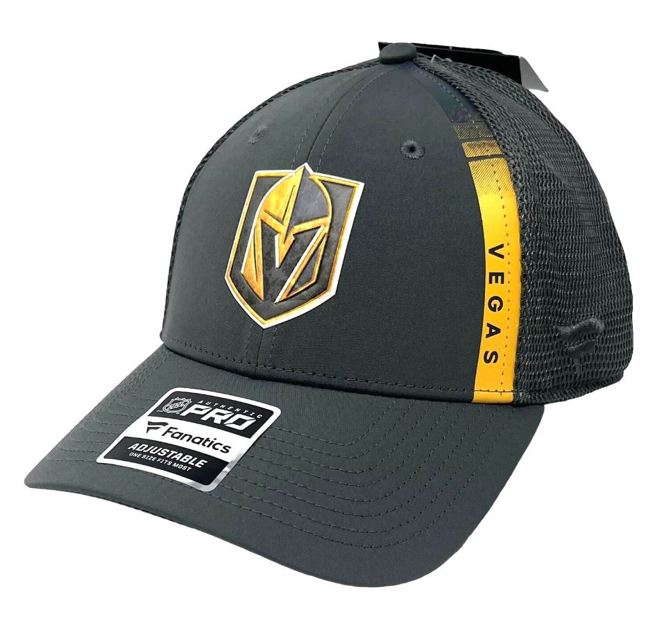 Golden Knicks Charcoal Mesh back Adjustable Hat
