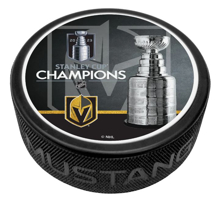 VEGAS GOLDEN KNIGHTS 2023 Stanley Cup Champions Puck