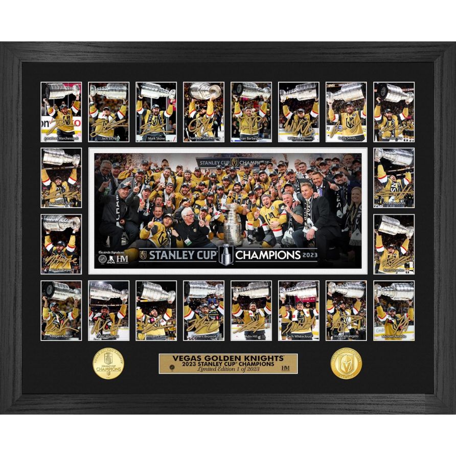 Vegas Golden Knights 2023 NHL Stanley Cup Champions Memorable Moments Photo Mint