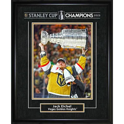 Vegas Golden Knights 2023 Stanley Cup Champion Player Frame - Jack Eichel***
